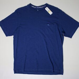 NWT Tommy Bahama Bali Beach Short Sleeve Pocket T-Shirt Dark Blue Men’s Size M